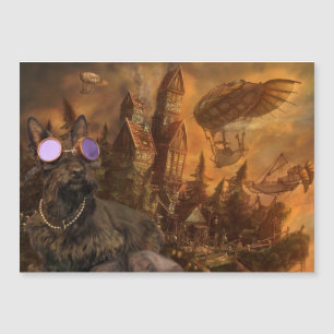 Tête dans la carte magnétique des nuages