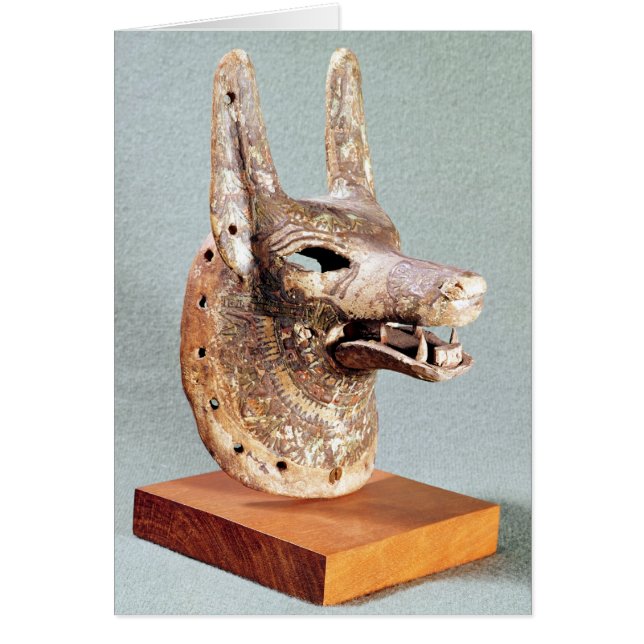Tête d'Anubis, avec une mâchoire articulée (Devant)
