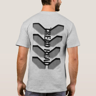 "TÊTE D'ARBRE" en T-shirt gris