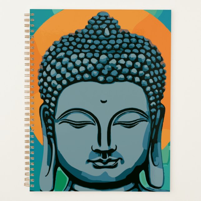 Tête de bouddha zen (Devant)
