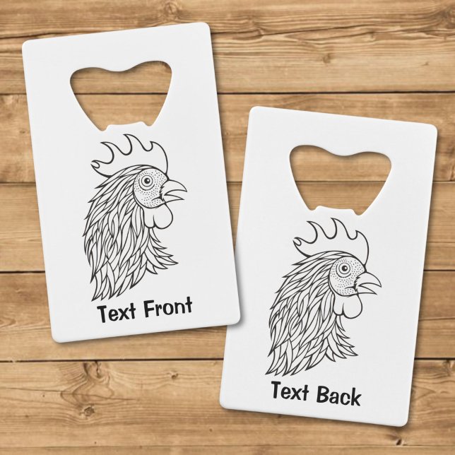 Tête de coq en ligne art (Créateur téléchargé)