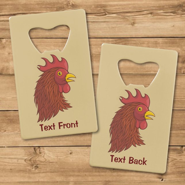 Tête de Coq Rouge (Créateur téléchargé)