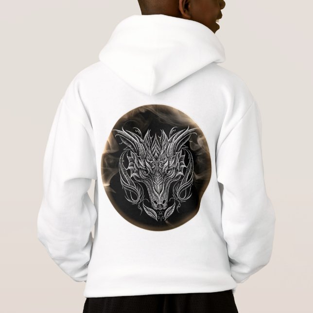 Tête de dragon Abstraite en esthétique (Dos)