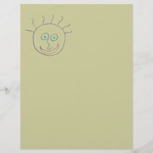 Tête de la lettre des visages drôle