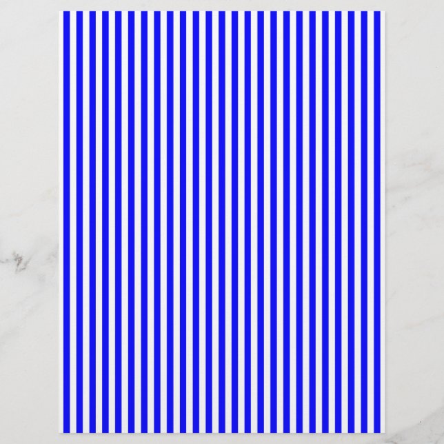 Tête de lettre Bleu (Devant)