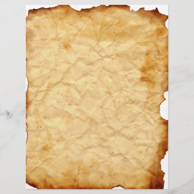 Tête de lettre Vintage vieillie (Devant)