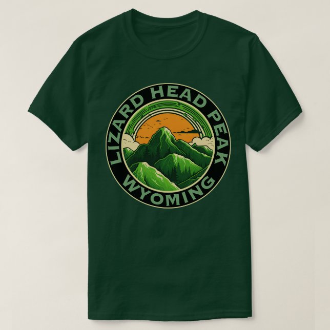 Tête de Lizard Peak TShirt (Design devant)