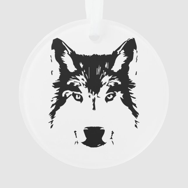 Tête de loup (dos)