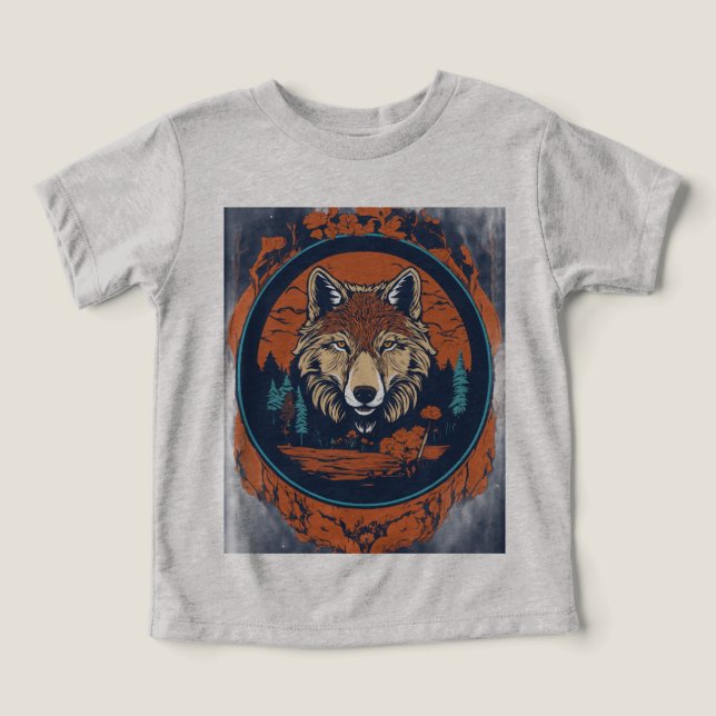 Tête de Loup Féroce (Design Recto)