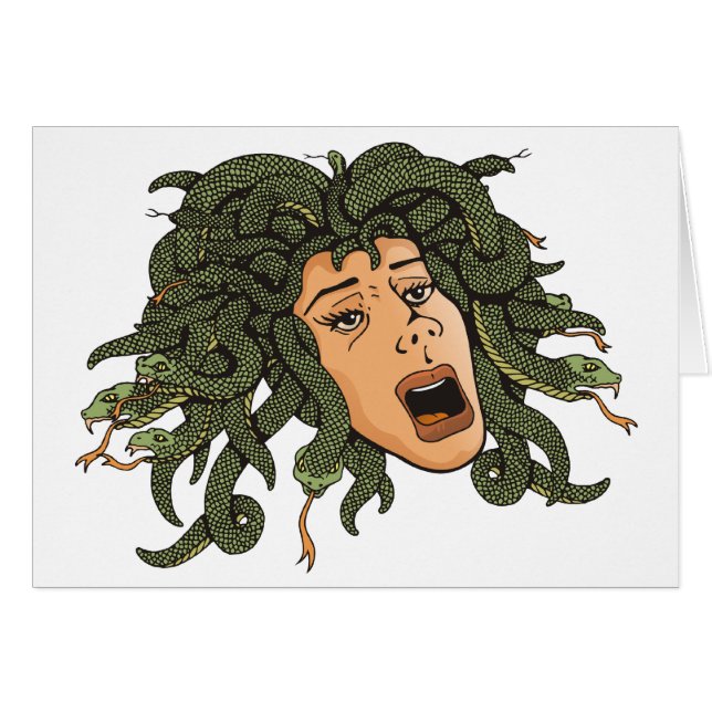 Tête de Medusa (Devant horizontal)