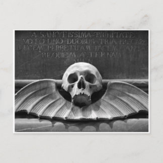 Tête de mort, carte du Cabinet