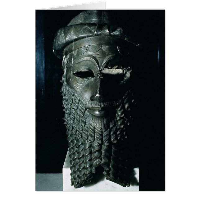 Tête de Sargon I 2334-2200 AVANT JÉSUS CHRIST (Devant)