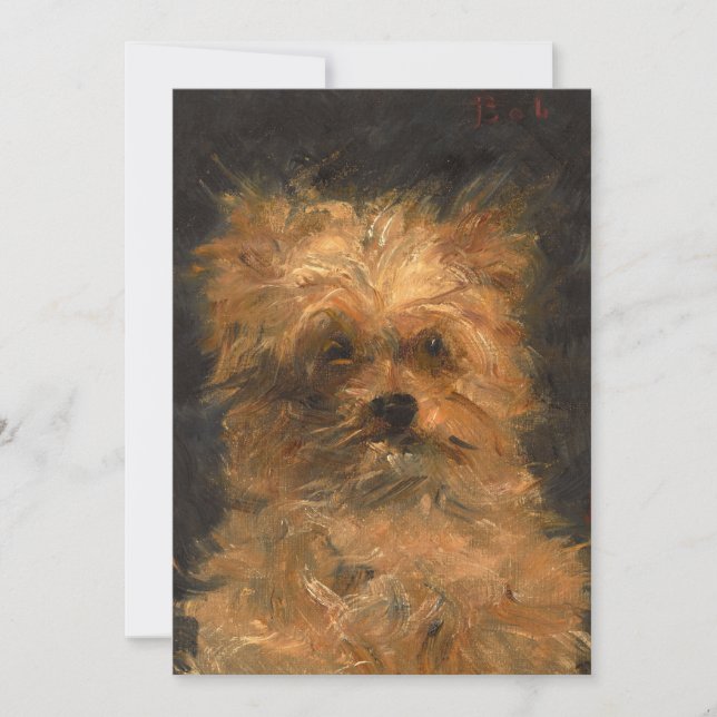 Tête du Chien ‘Bob’ | Édouard Manet (Devant)