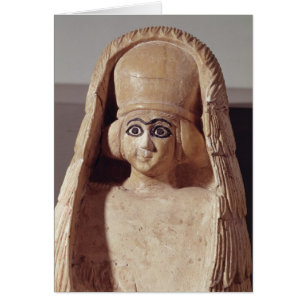 Tête d'une statue d'Ishtar, a de port