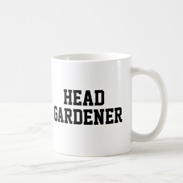Tête Gardener tasse à café (Droite)