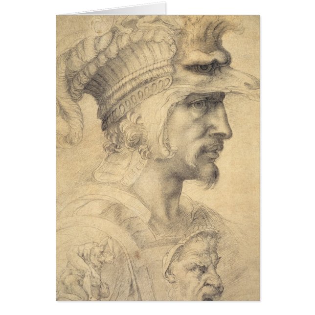 Tête idéale d'un guerrier (Devant)