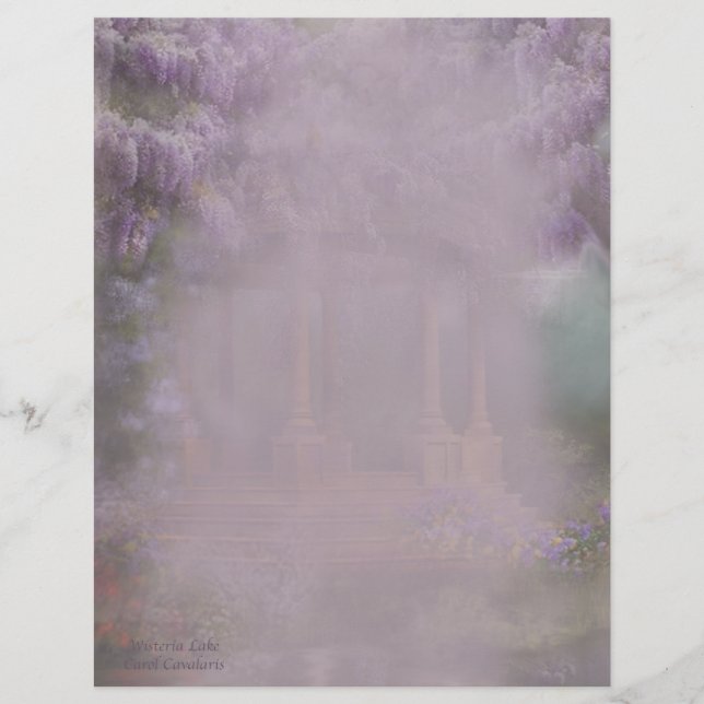 Tête-lettre du lac Wisteria (Devant)