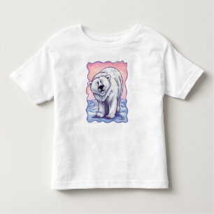 Têtes mignonnes et Queues T-shirt ours polaires