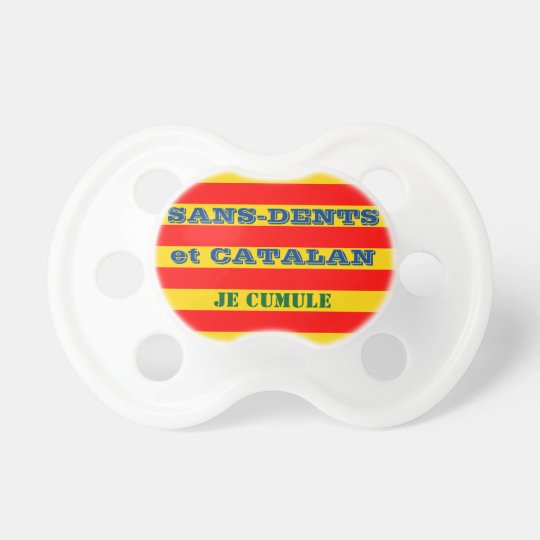 Tetine Bebe Catalan Sans Dents Humour Zazzle Fr