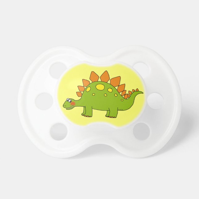 Tétine Dinosaure drôle (Devant)