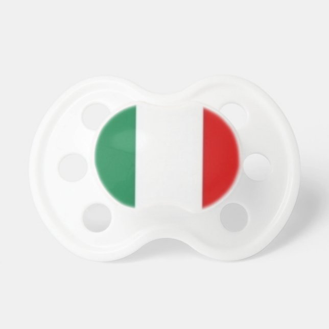 Tétine italienne de drapeau (Devant)