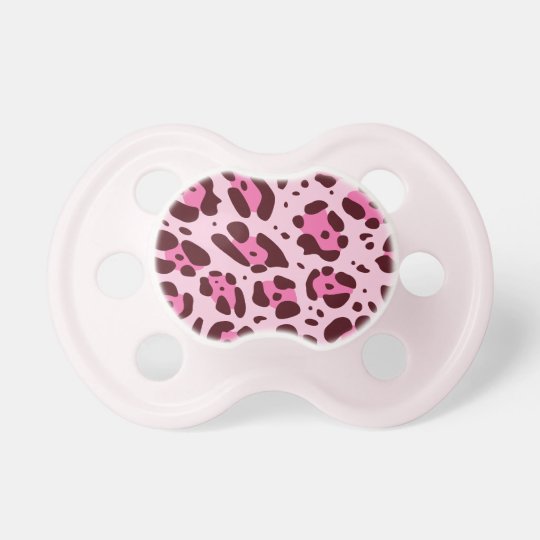 Tetine Rose De Leopard Zazzle Fr