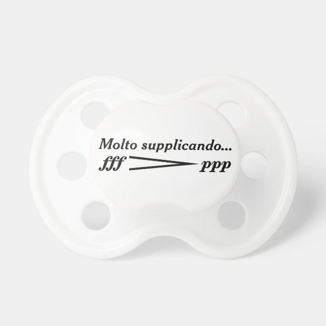 Tétine Supplicando de molto d'escroquerie de Decrescendo (Devant)