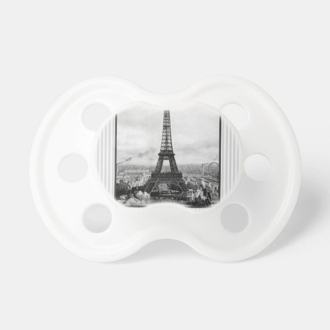 Tétine Tour Eiffel à Paris a barré le cru (Devant)