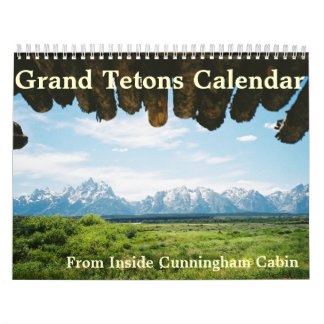 Tetons grand de calendrier de Yellowstone