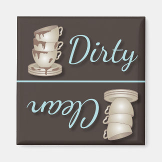 Teups Magnets de frigorifique sale ou propre