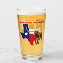 Texan Né et Élevé, Verre à Bière