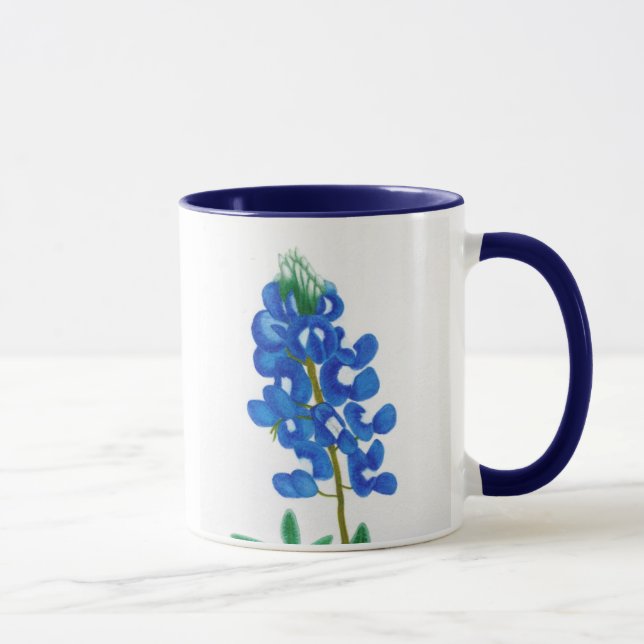 Texas Bluebonnet Inspiration Mug (Droite)