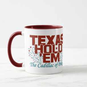 Texas Hold 'Em Poker tasses