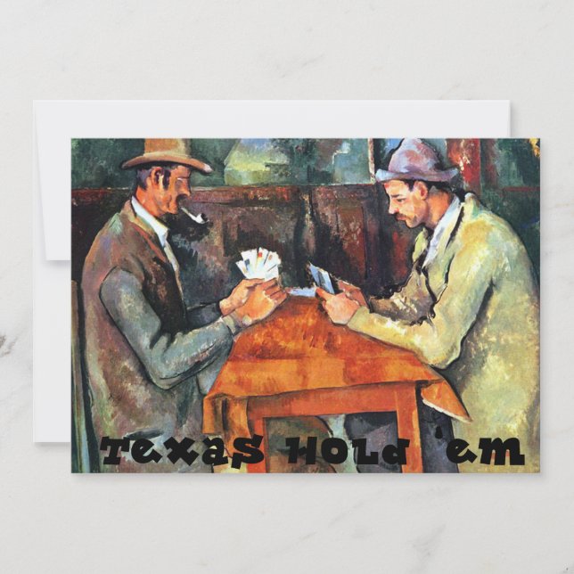 Texas Hold'em Invitation (Devant)