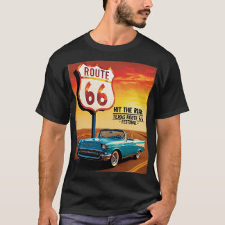 Texas Route 66 Festival - T-Shirt