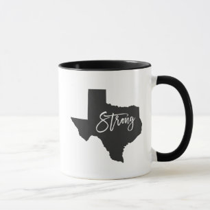 Texas Strong Harvey Relief Café Mug