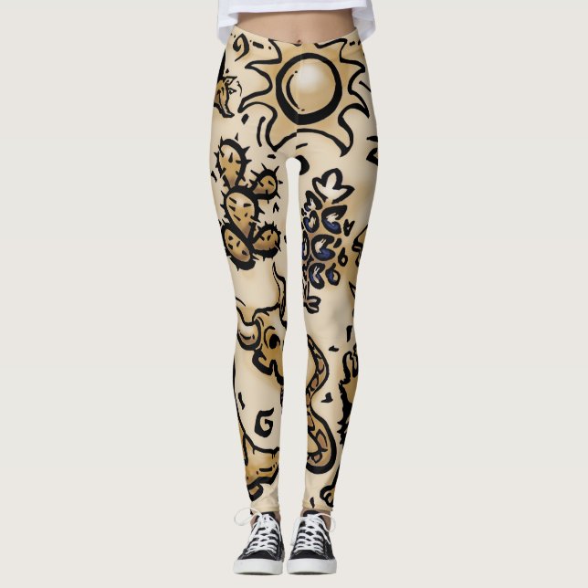 Texas Thangs Leggings (Devant)