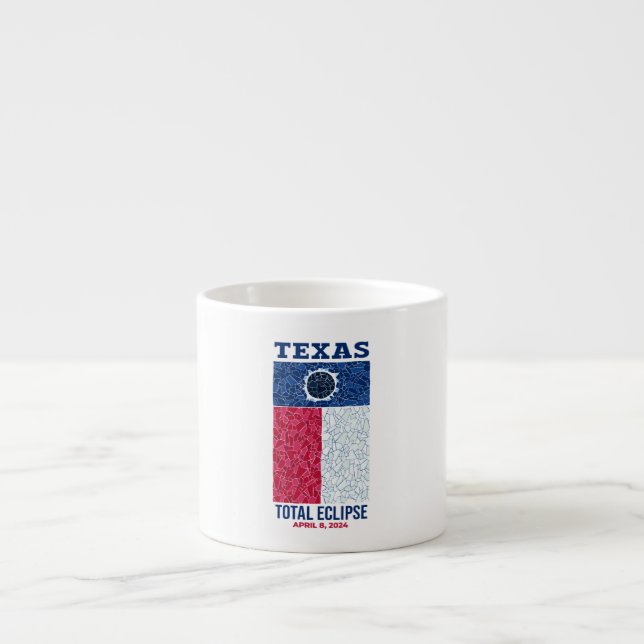 Texas Total Eclipse Espresso Mug (Devant)