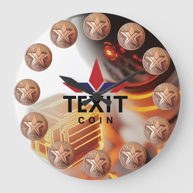 TeXit Coin OFFICIEL Logo Temps Grande horloge (Recto)