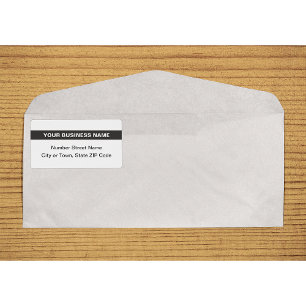 Texte brut avec Étiquette d'expédition blanc en su