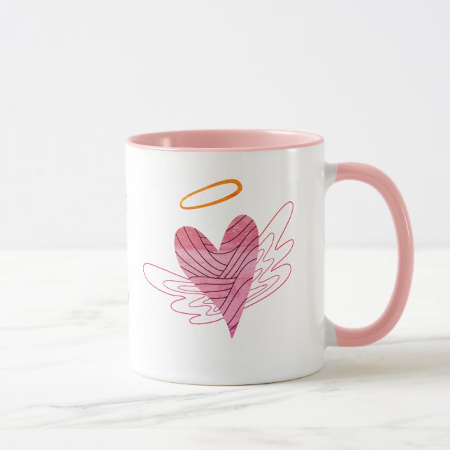 Texte classique Mug Love Forever (Droite)
