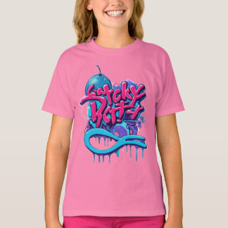 Texte créatif avec conception d'image pour T-shirt