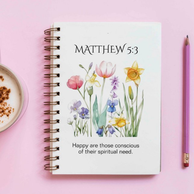 Texte de l'année JW 2026 avec fleurs aquarelles (Créateur téléchargé)