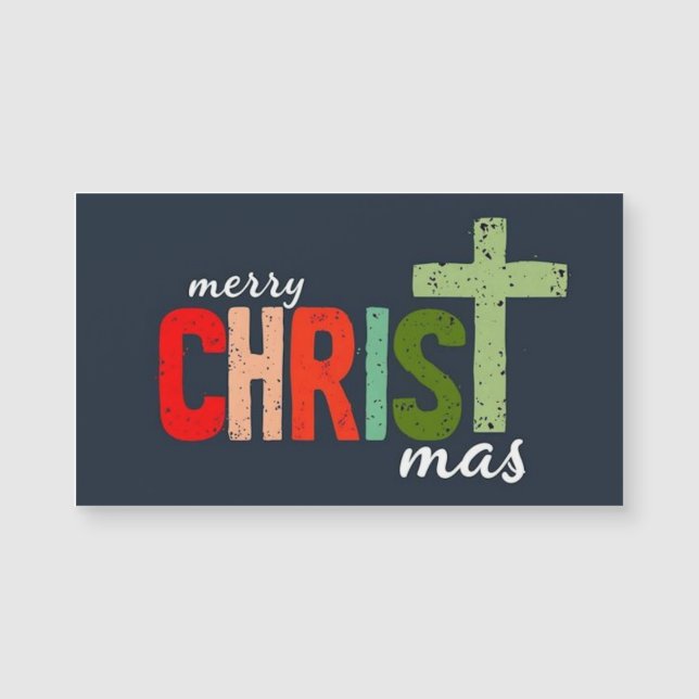 Texte de Noël Joyeux Noël chrétien  (Devant)