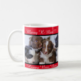 Texte de Noël personnalisé & Mug photo, 11 oz