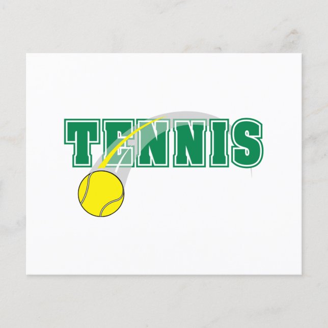 texte de tennis (Devant)