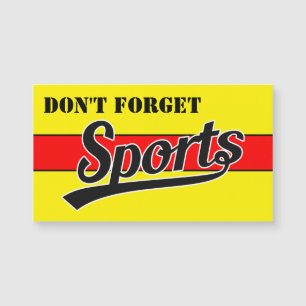 Texte Design : SPORTS black + your own text & idea