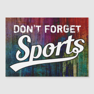Texte Design : SPORTS white + your own text & idea