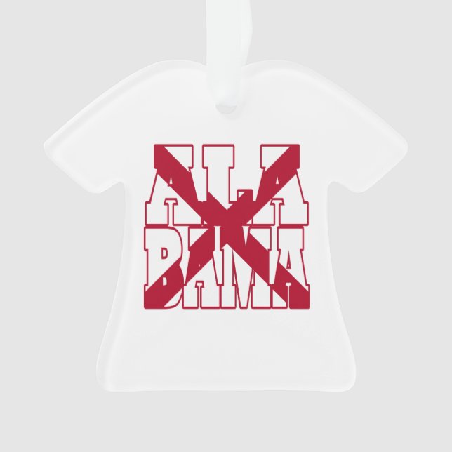 Texte du drapeau de l'état de l'Alabama (devant)