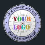 Texte du logo de l'entreprise personnalisé Cible d<br><div class="desc">Couleurs et polices personnalisées - Tableaux de bord avec logo personnalisé simple Nom d'entreprise Entreprise Texte Société Promotionnelle Professionnel Personnalisable Cible de flechettes de timbre Cadeau - Ajouter votre logo - Image / Nom - Entreprise / Site Web ou Téléphone ou E-mail / plus - Redimensionner et déplacer ou ajouter...</div>